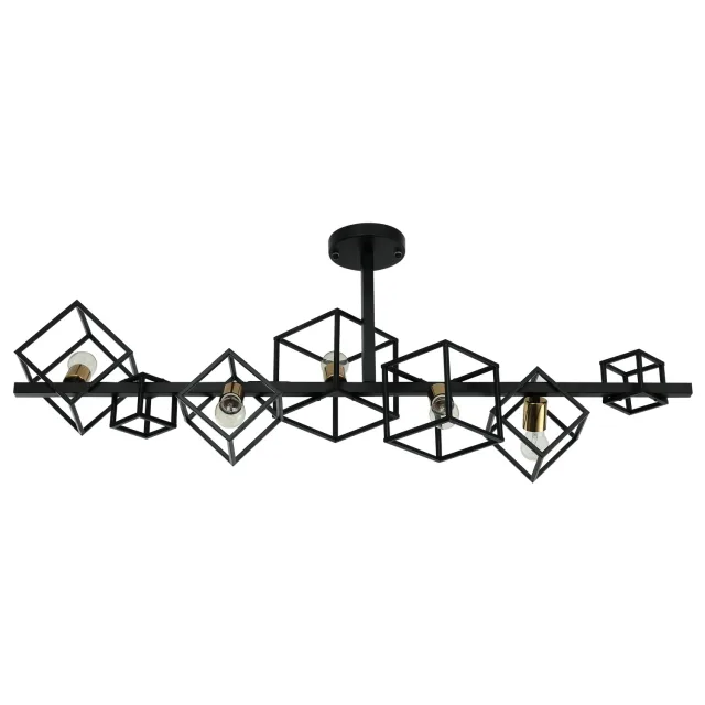 Plafonska lampa F7275-5C BK