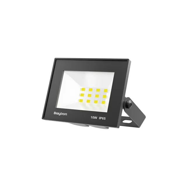 LED REFLEKTOR 10W CRNI 6500K IP65