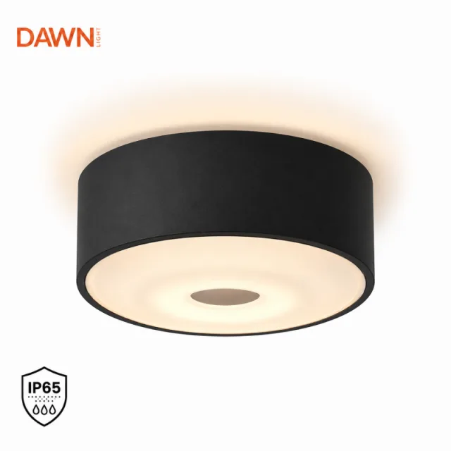 LED SPOLJNA LAMPA 062 PLAFONJERA 7W 3000K IP65 CRNA