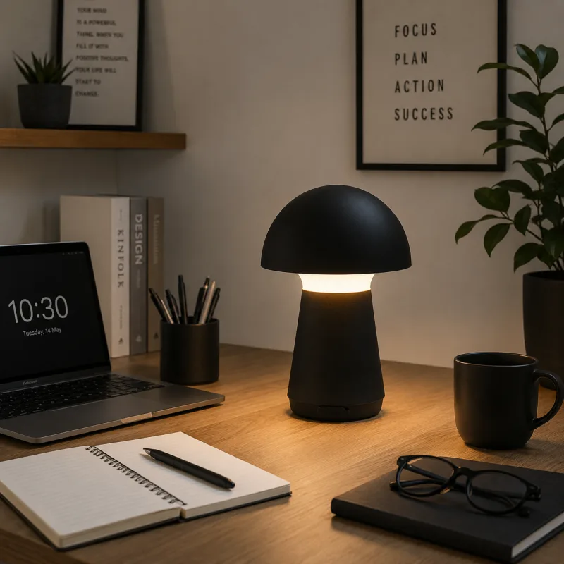 VESTA 652 STONA LAMPA 3W 3000K PUNJIVA CRNA — slika 2