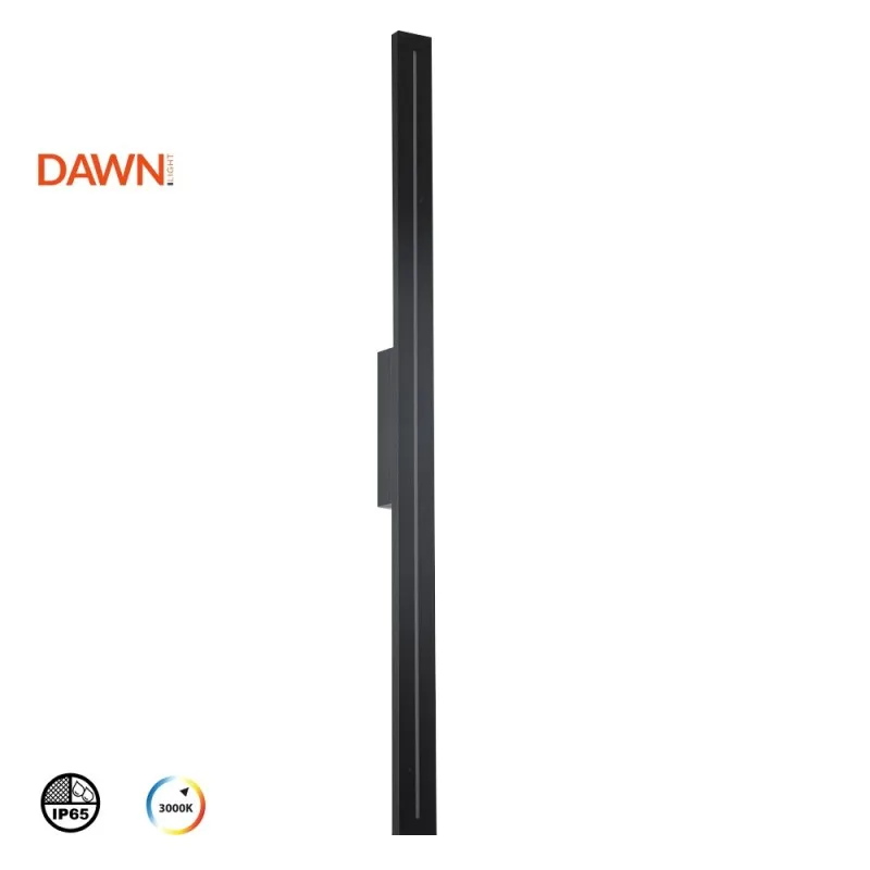 LED SPOLJNA LAMPA 1010D ZIDNA 28W 3000K IP65 CRNA — slika 3