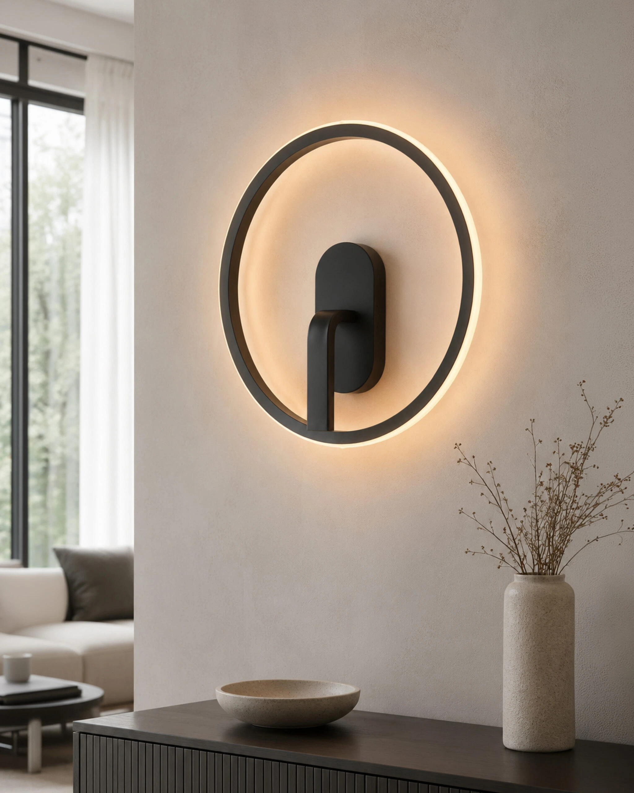 LED zidna lampa F2033-15Z BK — slika 2