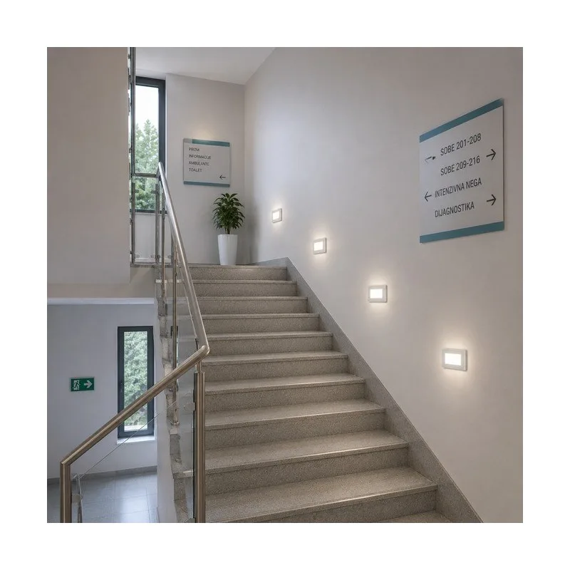 DAWN LED SVETILJKA E637699 3W CCT IP65 BELA — slika 2