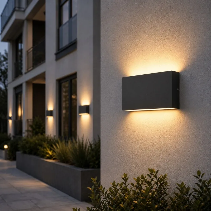 LED SVETILJKA JM-067 (NEW) ZIDNA 12W 3000K IP65 ANTRACIT — slika 2