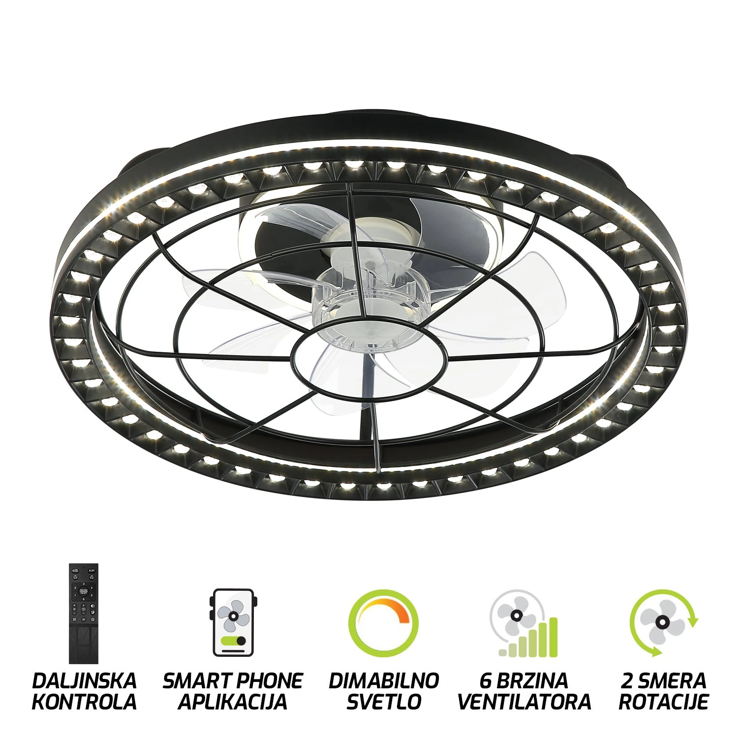 Plafonska lampa sa ventilatorom FV2001-50 — slika 2