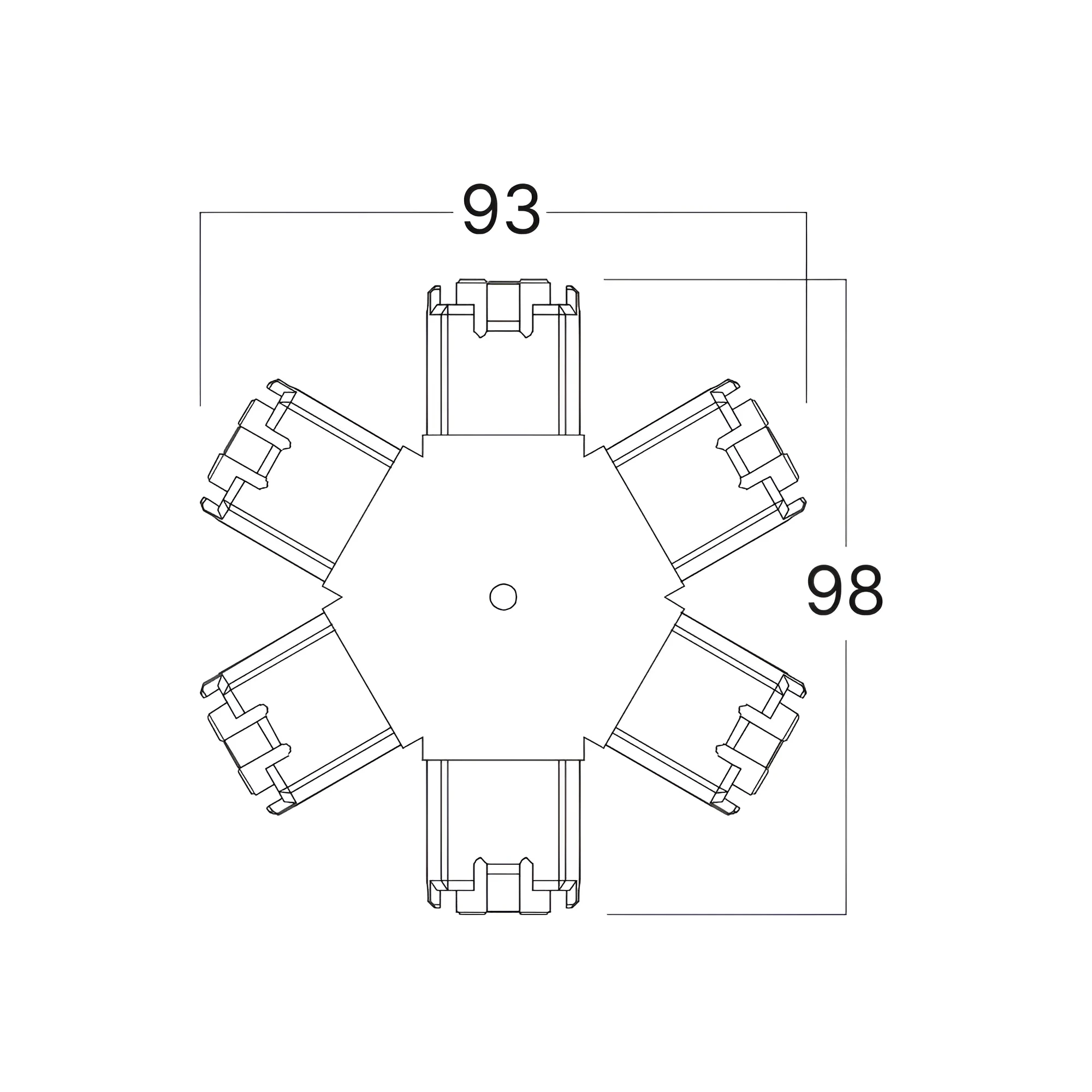 HEGZA KONEKTOR 6 WAY — slika 4