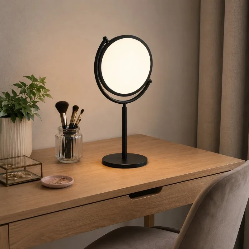 LUNA 255 STONA LAMPA 10W 3000K CRNA DIMABILNA — slika 2