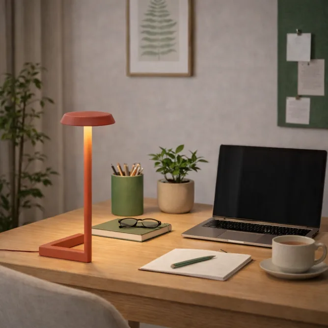 ARIA 35 STONA LAMPA 12W 3000K CRVENA — slika 2