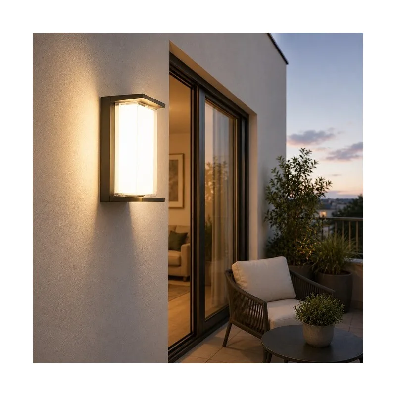 LED SVETILJKA W13305 12W 4000K IP54 CRNA — slika 2