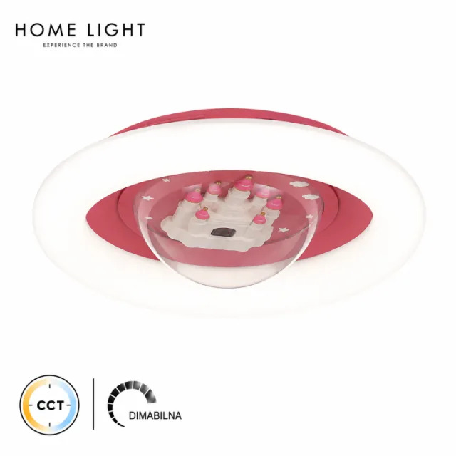 SOLEA 130 PLAFONSKA SVETILJKA 24/54W CCT PINK DIMABILNA