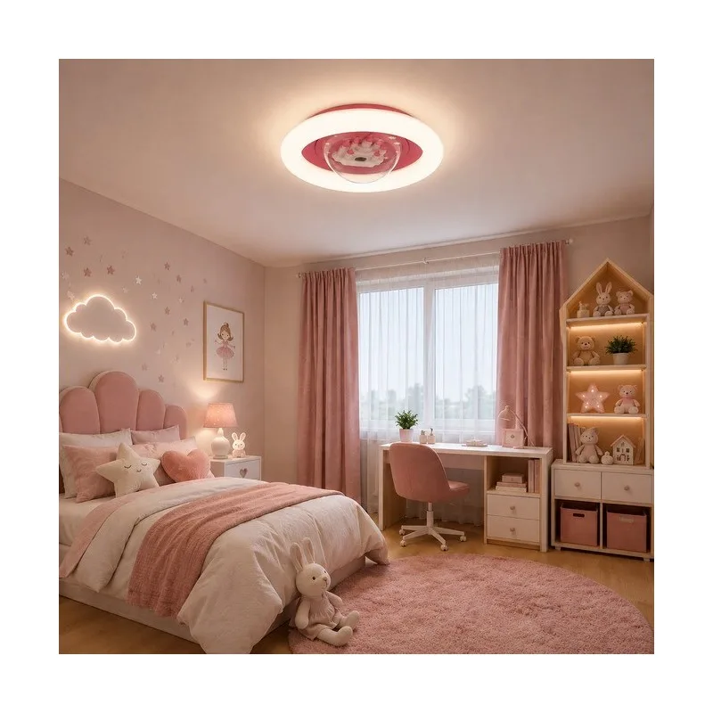 SOLEA 130 PLAFONSKA SVETILJKA 24/54W CCT PINK DIMABILNA — slika 2