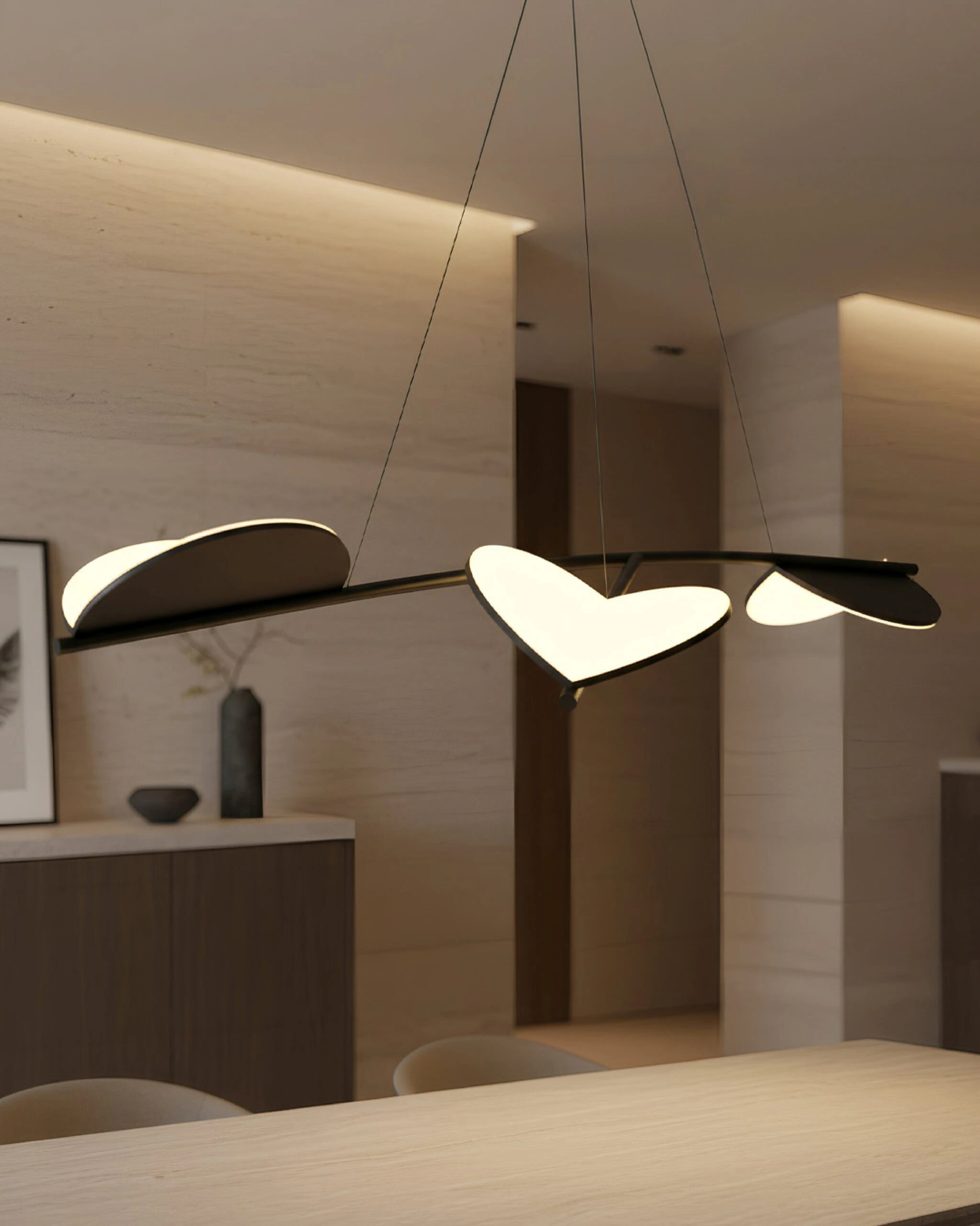 LED viseća lampa FK2017-65LM BK — slika 4