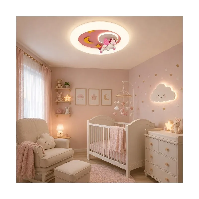 SOLEA 129 PLAFONSKA SVETILJKA 24/54W CCT PINK DIMABILNA — slika 2