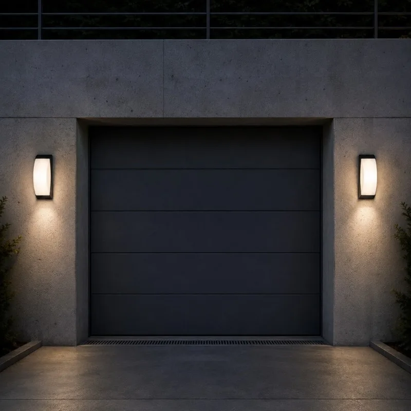 LED SVETILJKA 2054 ZIDNA 12.5W 3000K IP65 CRNA — slika 2
