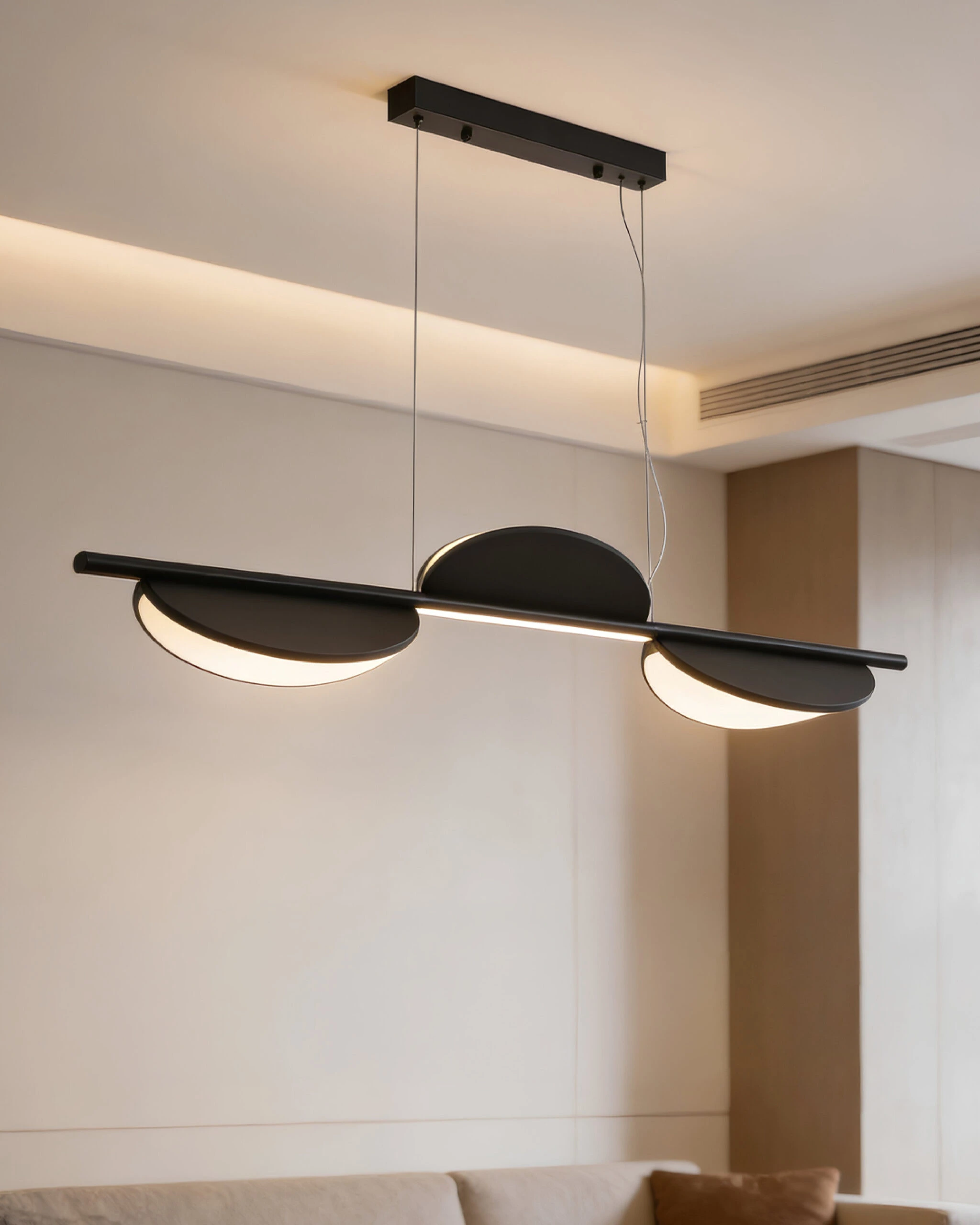 LED viseća lampa FK2017-65V BK — slika 3