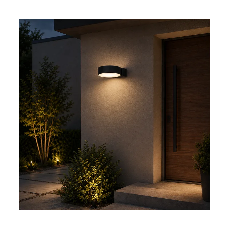 LED SVETILJKA JM-066 ZIDNA 8.7W 3000K IP54 ANTRACIT — slika 2