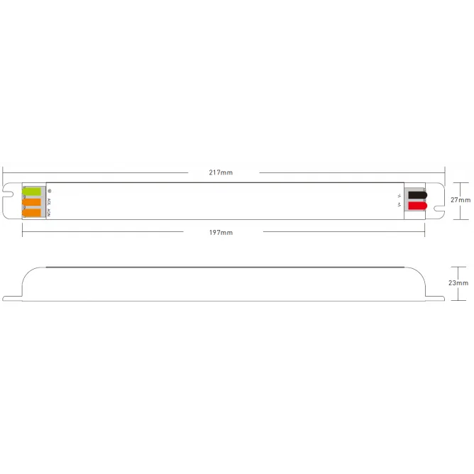 DAWN LED 24V 100W NAPAJANJE SLIM 100WHH-24 — slika 2