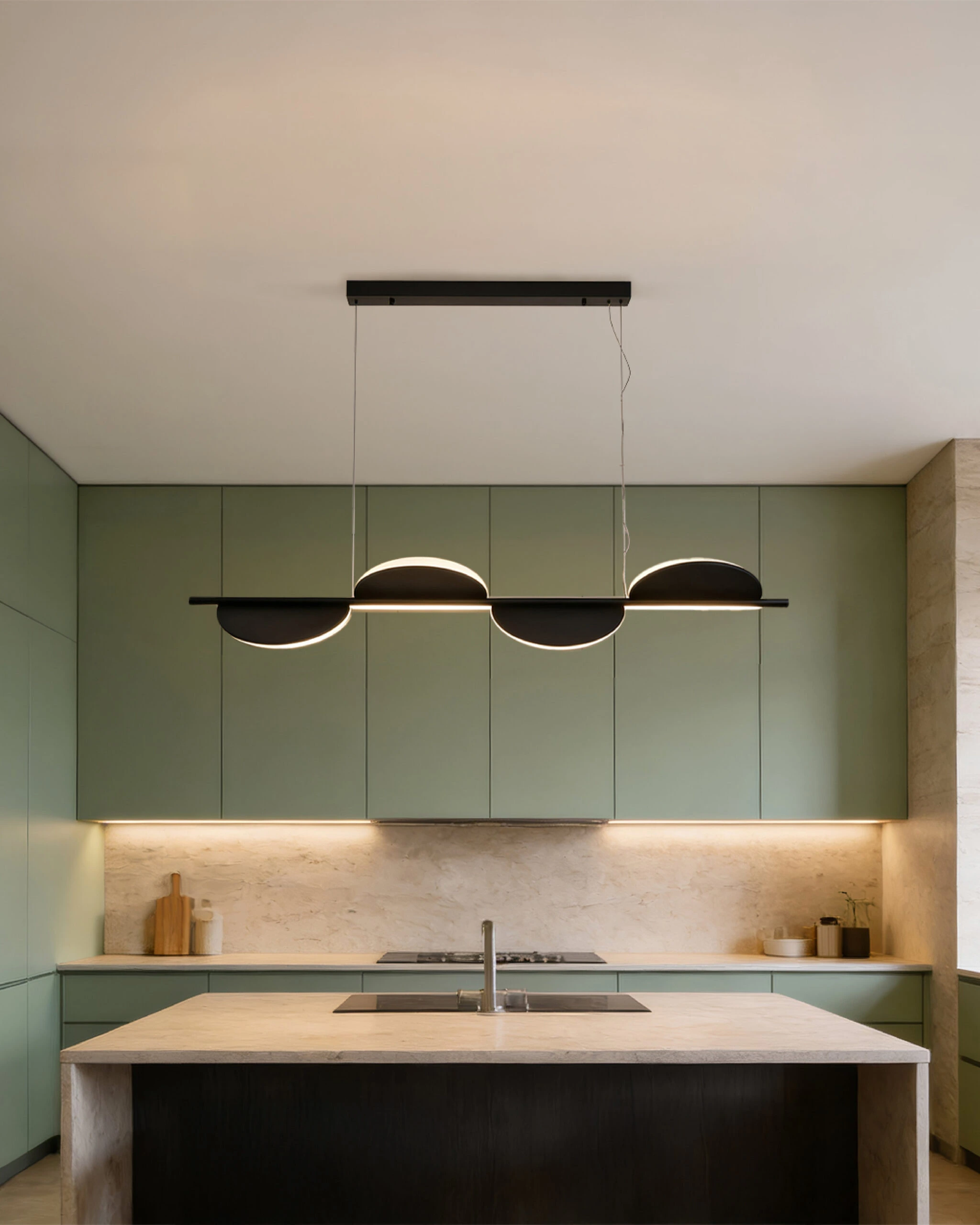 LED viseća lampa FK2017-85V BK — slika 3