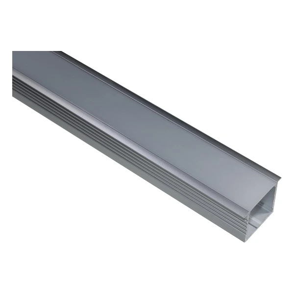 Aluminijumski LED profil ugradni 23 - Siva — slika 2