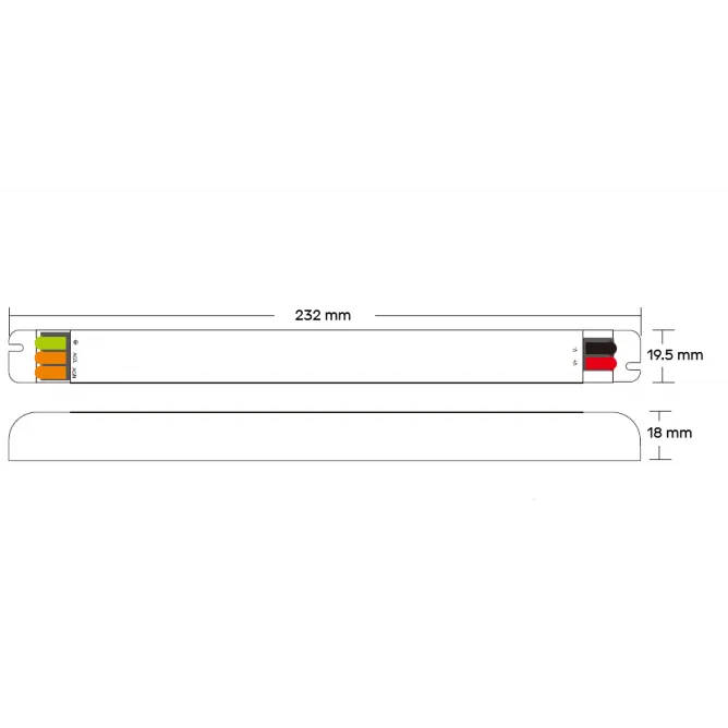 DAWN 24V 60W LED NAPAJANJE SLIM 60WHH-24 — slika 2