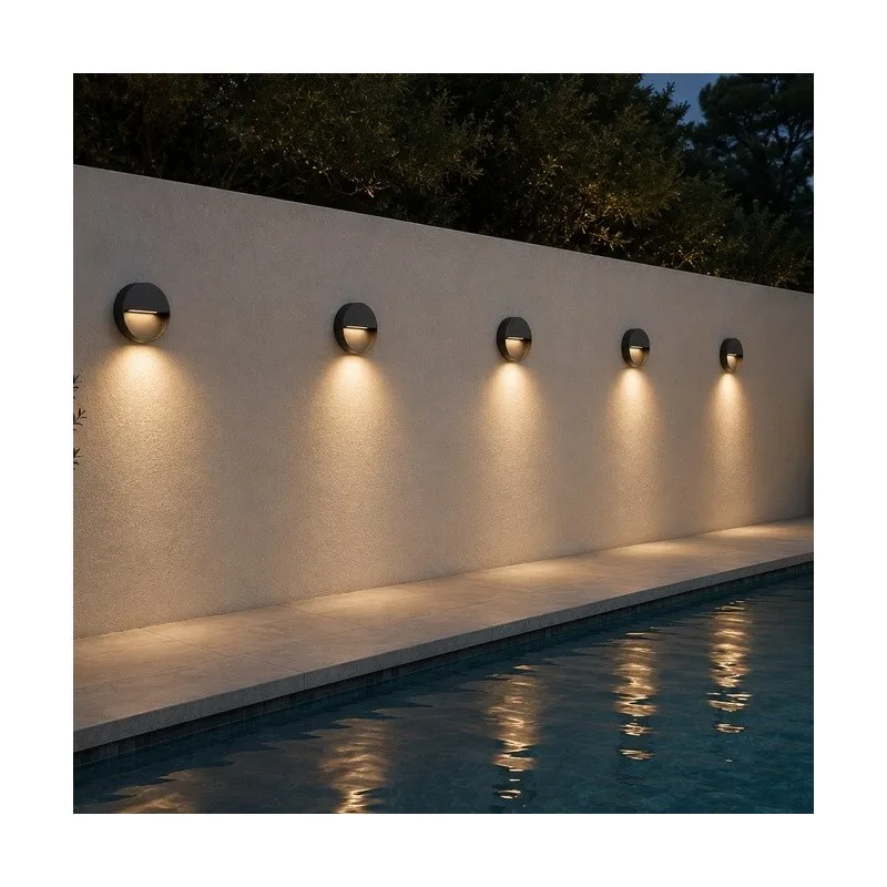 LED SVETILJKA JM-053 ZIDNA 4.6W 4000K IP54 ANTRACIT — slika 2