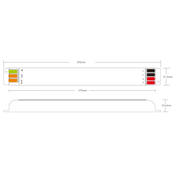 DAWN 12V 250W LED NAPAJANJE SLIM 250WHH-12 — slika 2