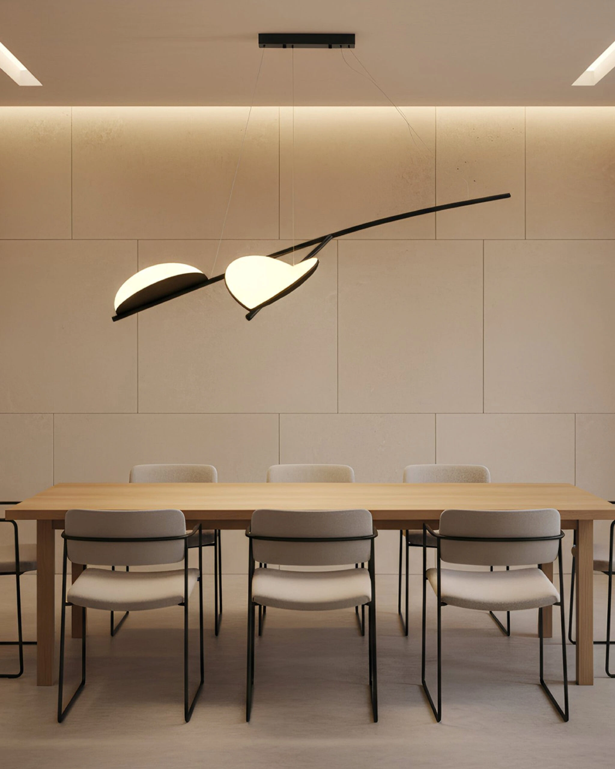 LED viseća lampa FK2017-45LS BK — slika 3