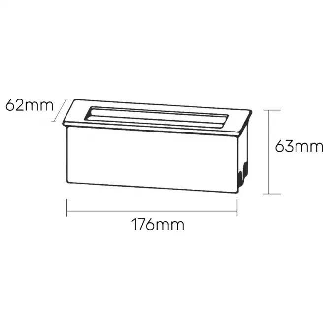 LED SVETILJKA JM-046 ZIDNA 6W 4000K IP65 ANTRACIT — slika 4