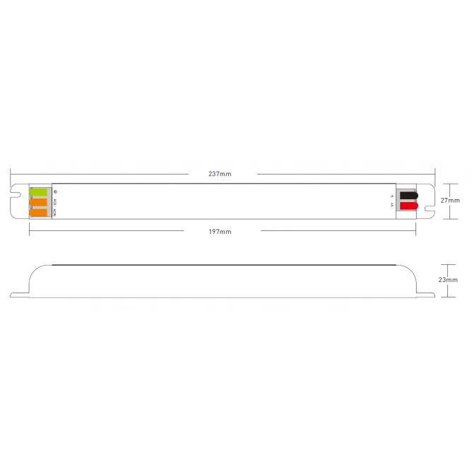 DAWN 12V 200W LED NAPAJANJE SLIM  200WHH-12 — slika 2