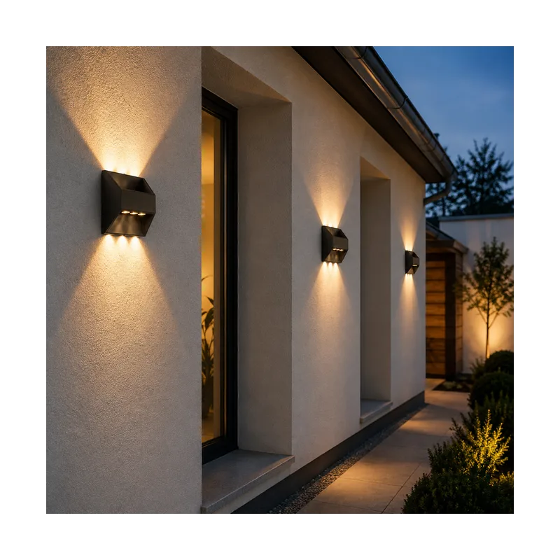 LED SVETILJKA 2562 ZIDNA 6*1W 4000K IP54 SIVA — slika 2