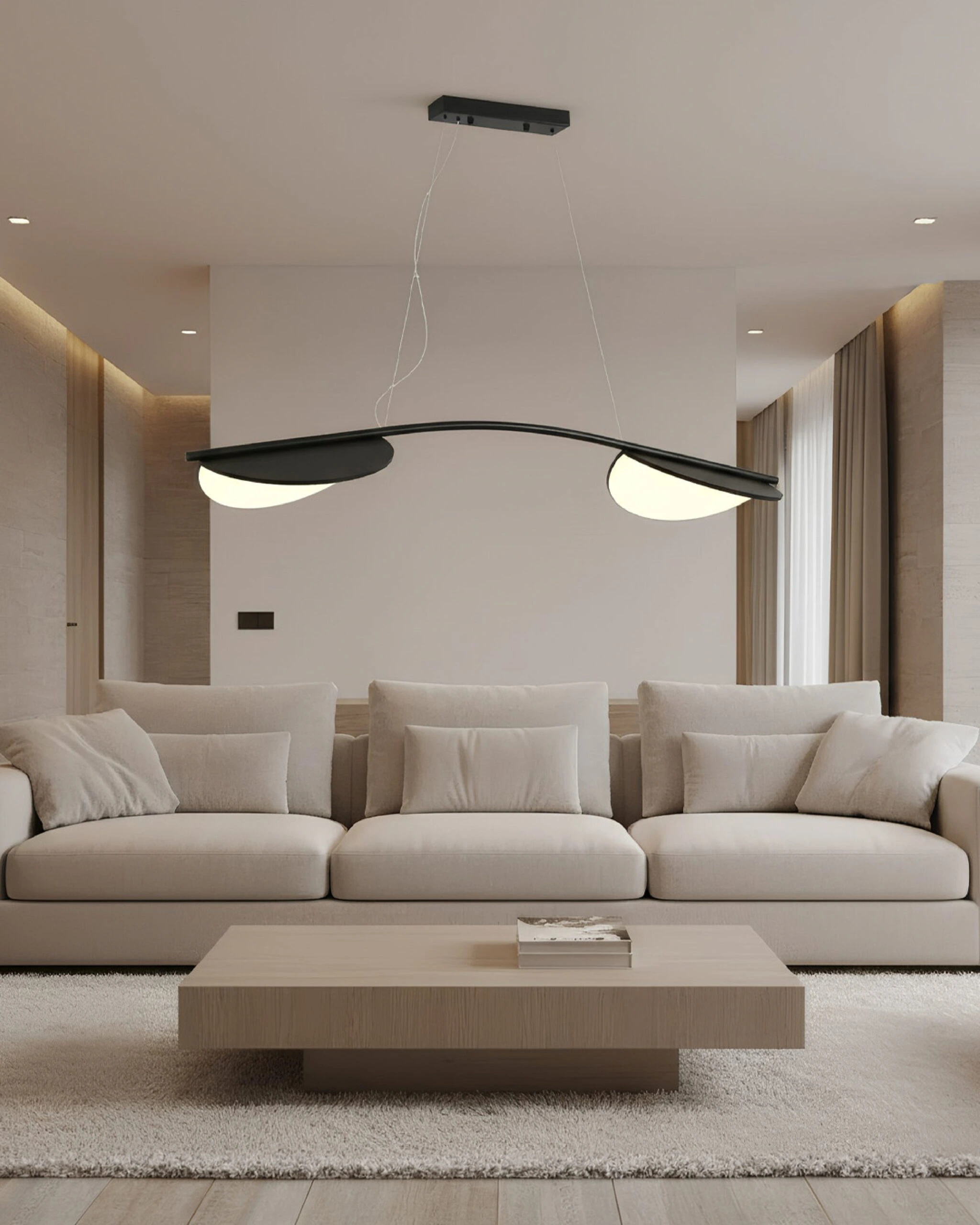 LED viseća lampa FK2017-45VL BK — slika 3