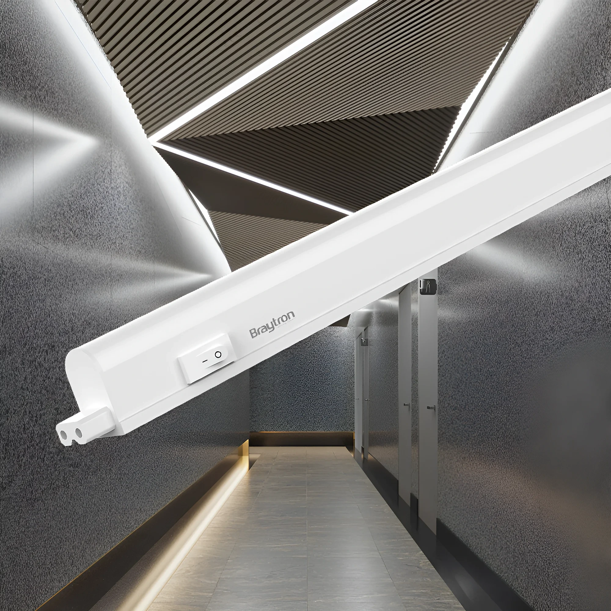 LED LINIJSKA SVETILJKA OKRUGLA 4W BELA 3000K — slika 2