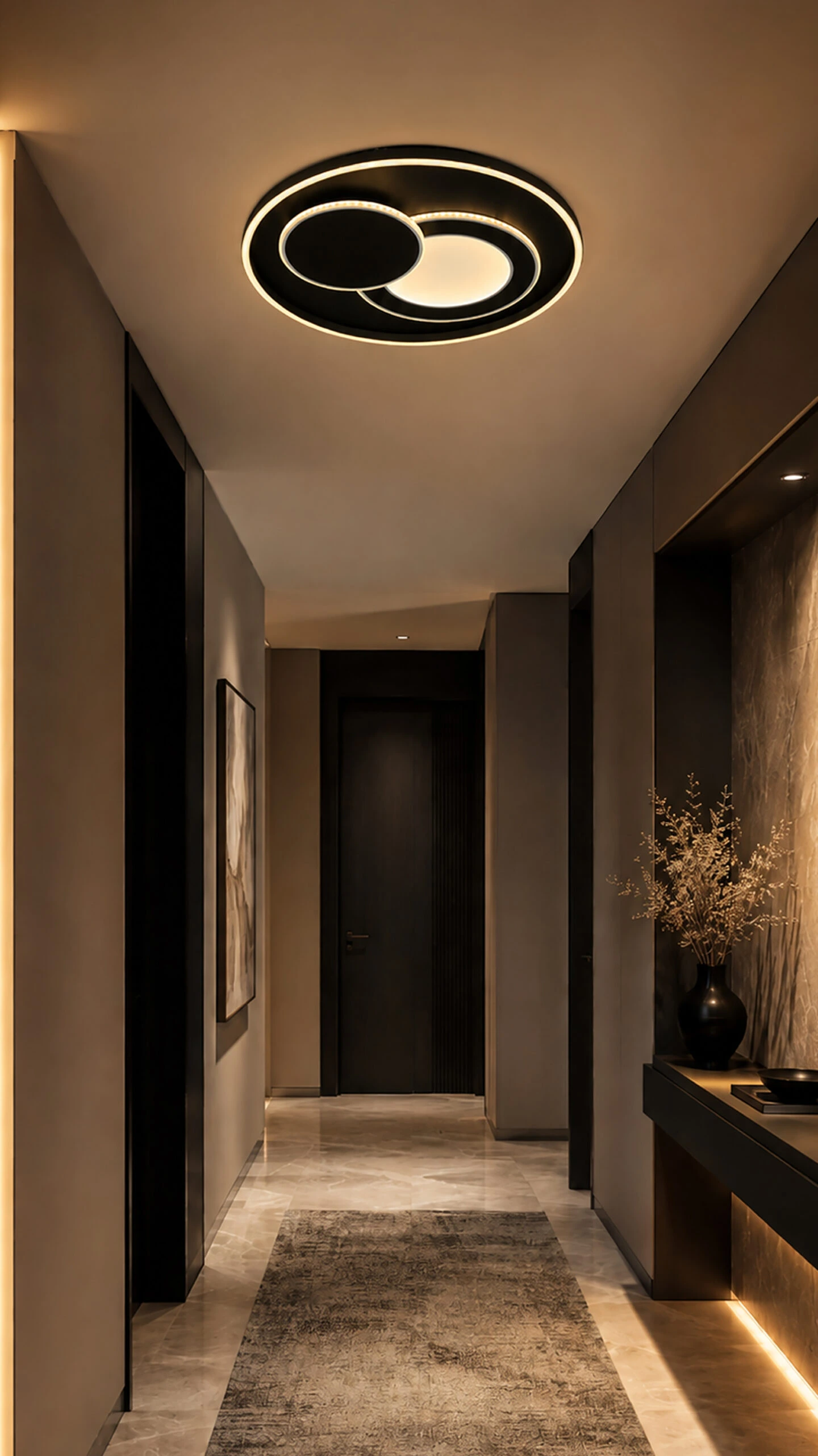 LED plafonska lampa F2106-24C BK — slika 2