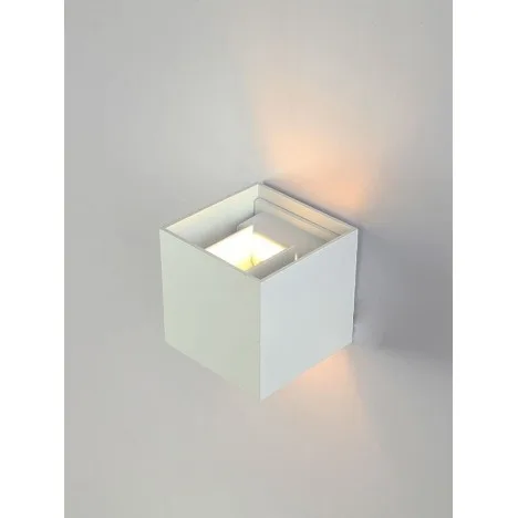LED SVETILJKA JM-012 ZIDNA 2X3W 3000K BELA — slika 5