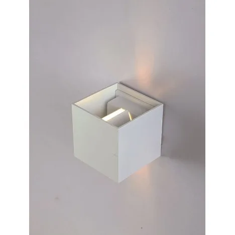 LED SVETILJKA JM-012 ZIDNA 2X3W 3000K BELA — slika 6