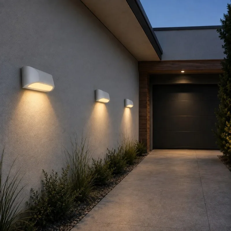LED SVETILJKA 2061 ZIDNA 6W 4000K IP65 SIVA — slika 2