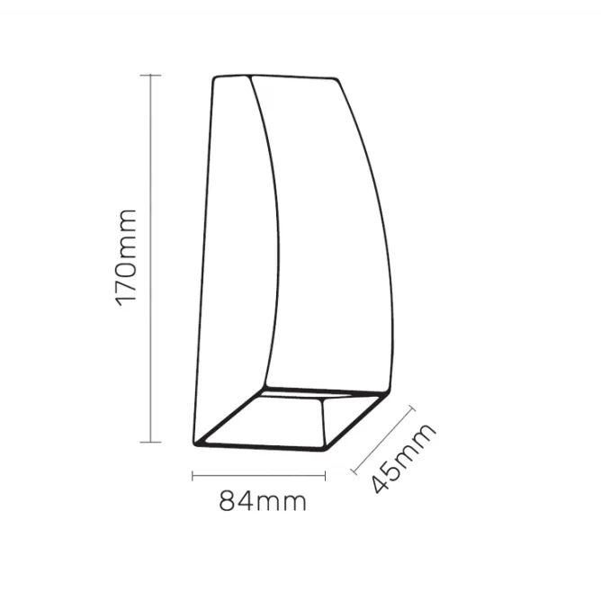LED SVETILJKA 2211 SPOLJNA ZIDNA IP54 4000K — slika 3