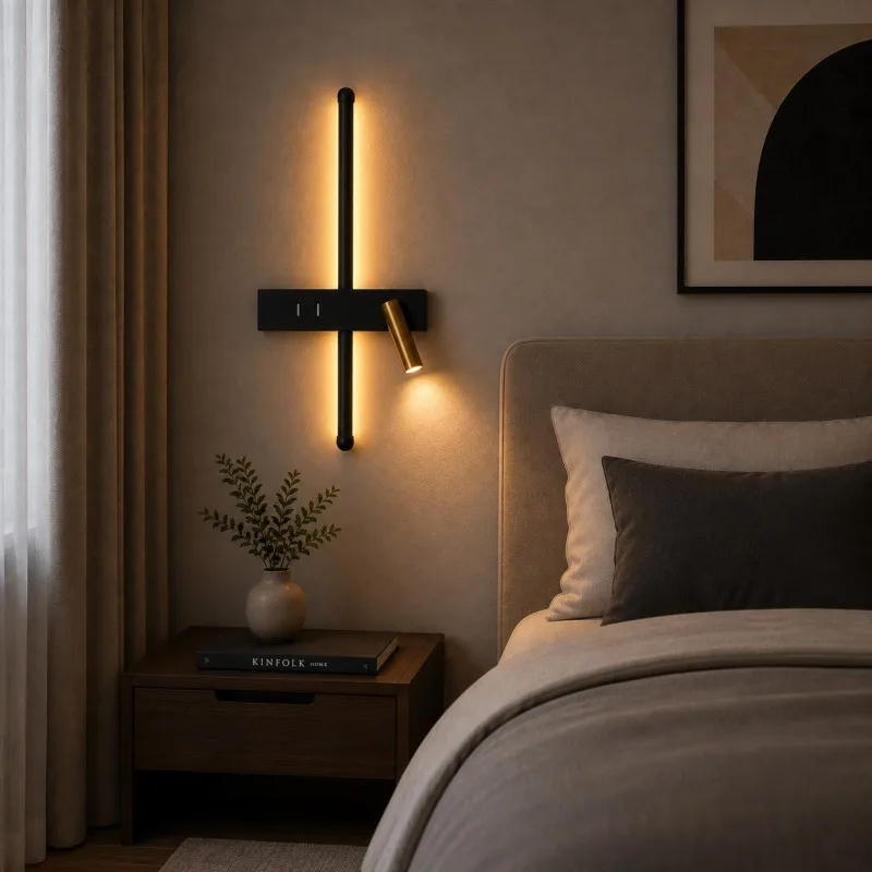 SOLEA 179 ZIDNA LAMPA 7W+3W 3000K — slika 2