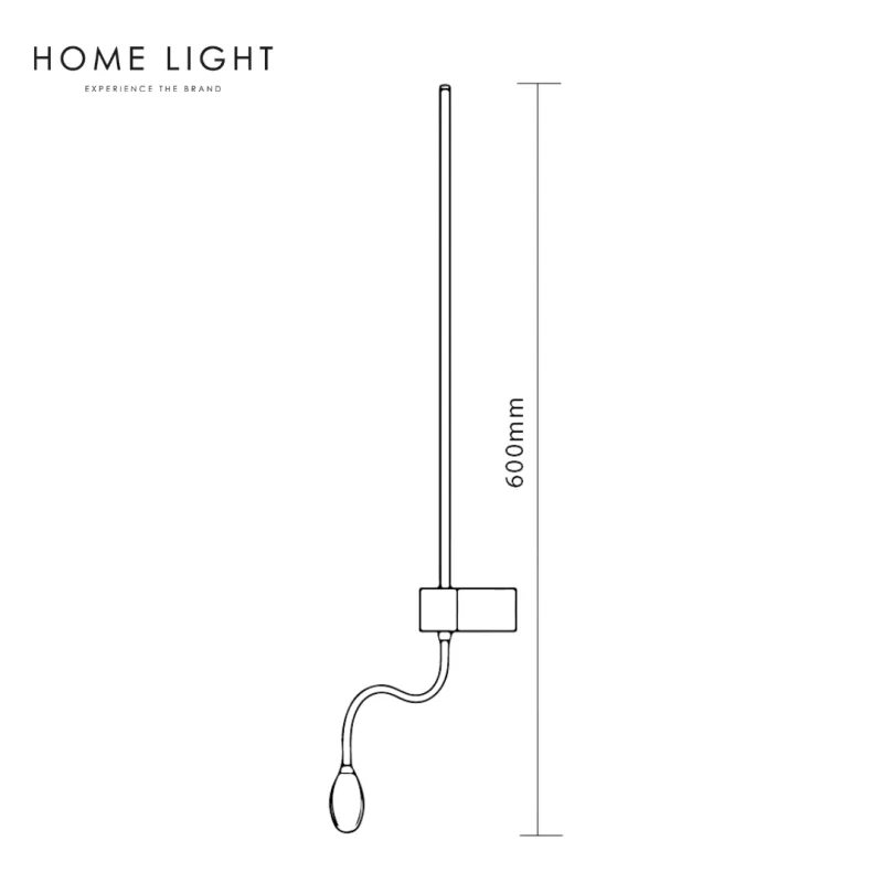 SOLEA 177 ZIDNA LAMPA 10W 3000K CRNA — slika 4