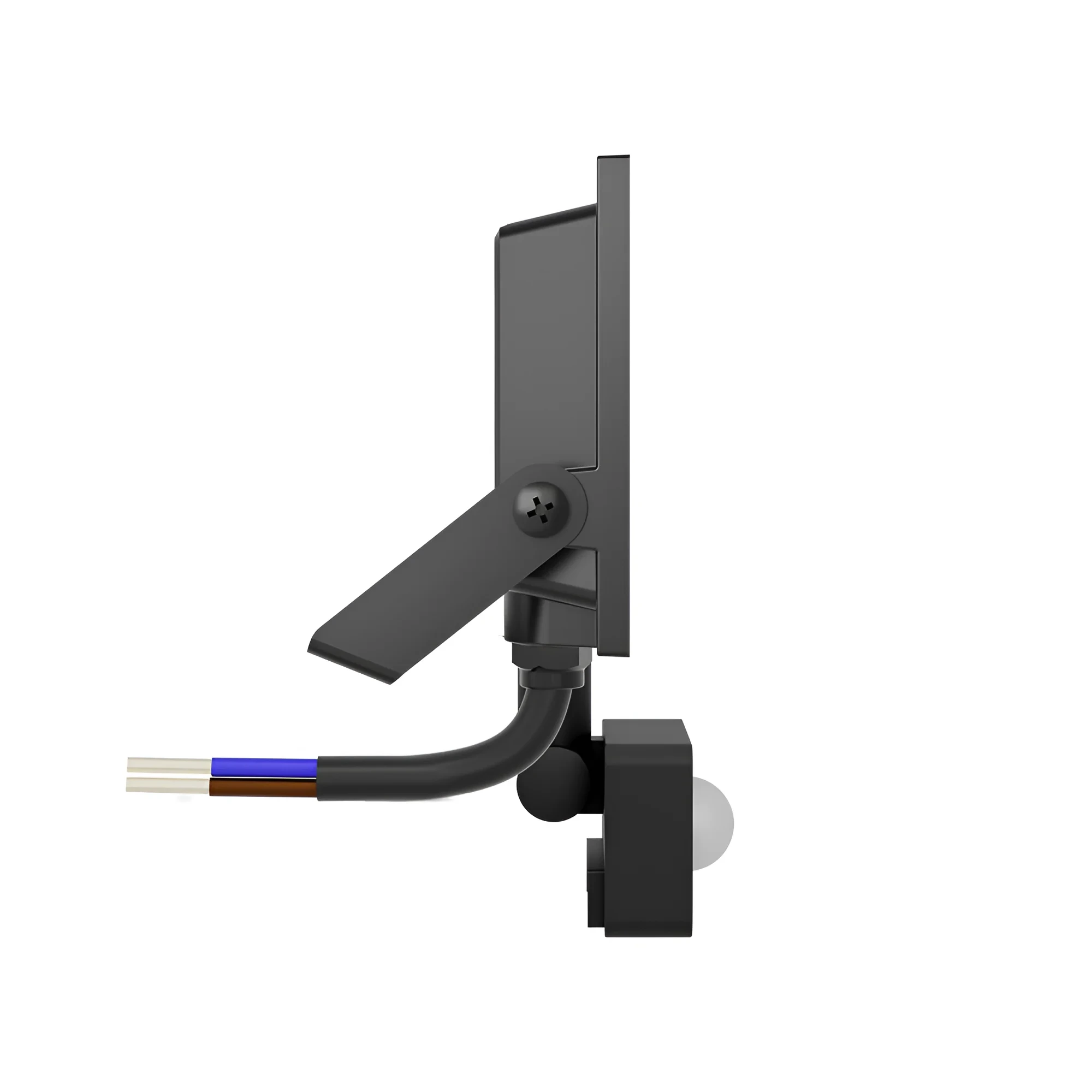 LED REFLEKTOR 20W CRNI 6500K IP54 SA SENZOROM — slika 4
