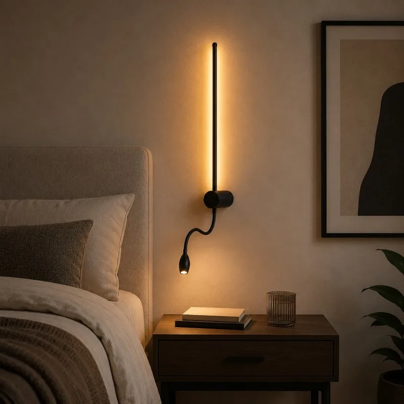 SOLEA 176 ZIDNA LAMPA 10W 3000K CRNA — slika 2