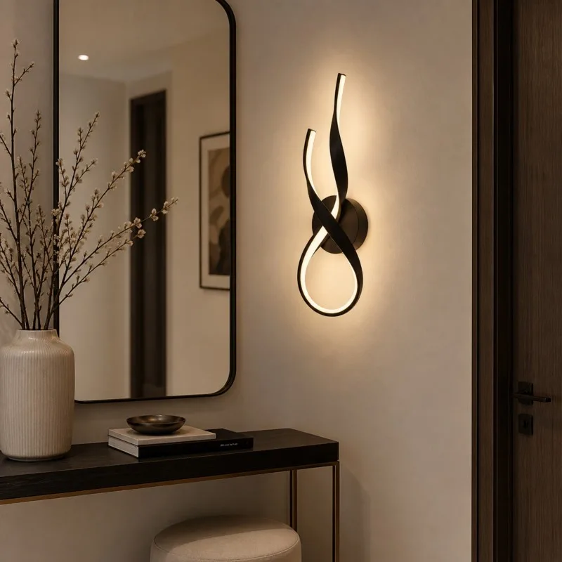 SOLEA 137 ZIDNA LAMPA 20W 3000K CRNA — slika 3