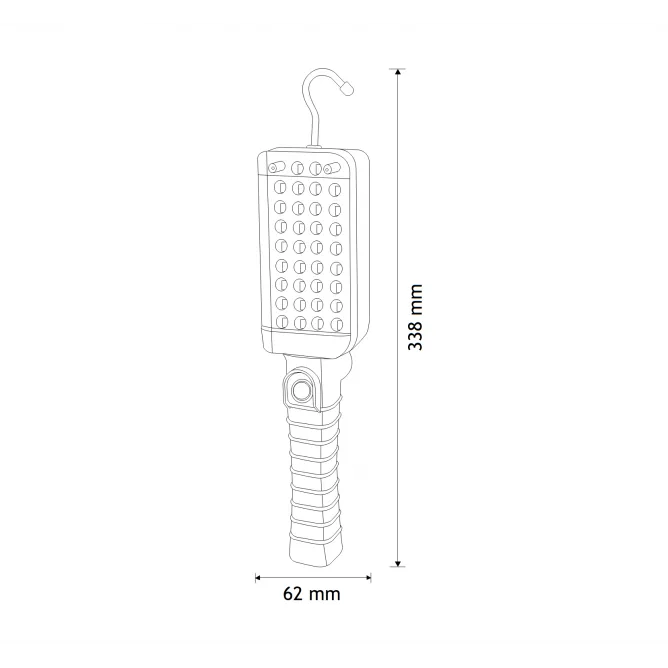 BATERIJSKA LED LAMPA YS-5605A PUNJIVA — slika 2