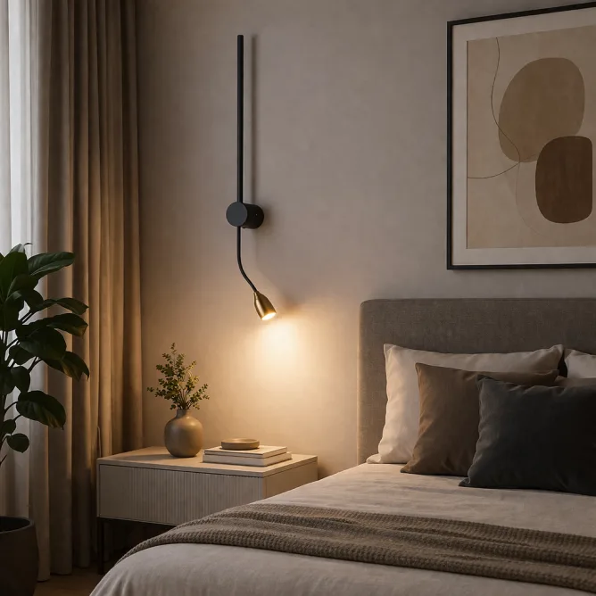 SOLEA 98 ZIDNA LAMPA 4W 3000K CRNA — slika 2
