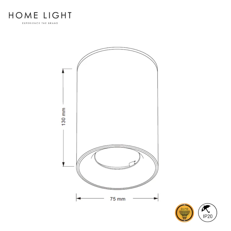 TALIA 104 SPOT LAMPA 1*GU10 DRVO — slika 3