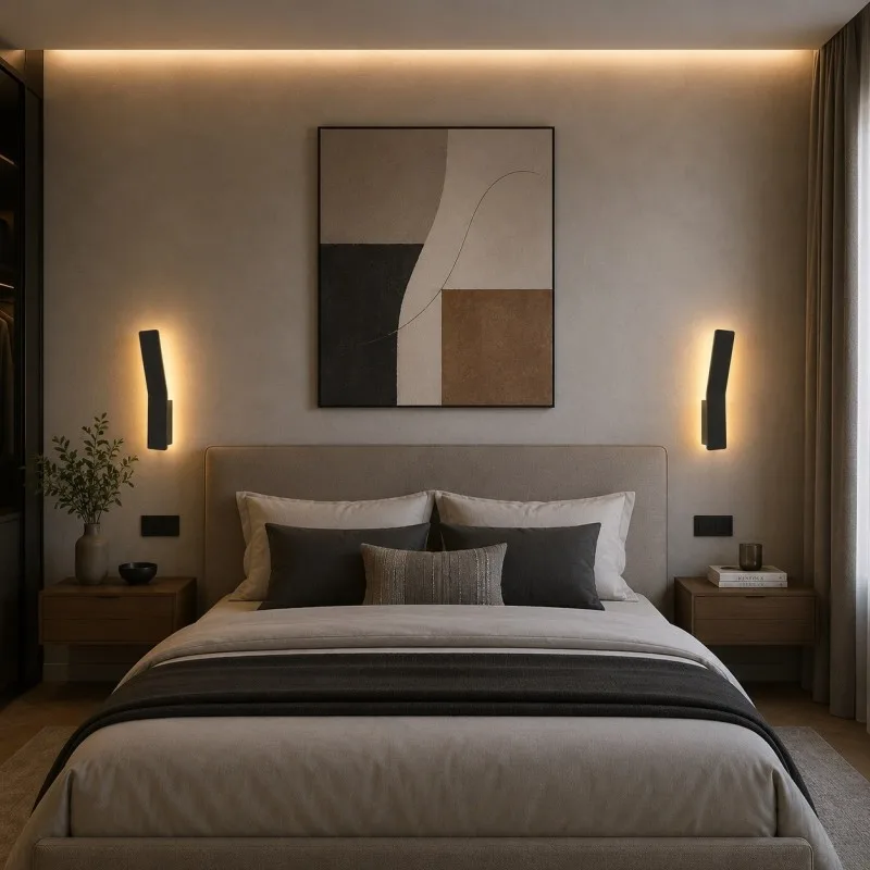 SOLEA 84 ZIDNA LAMPA 6W CCT CRNA — slika 2