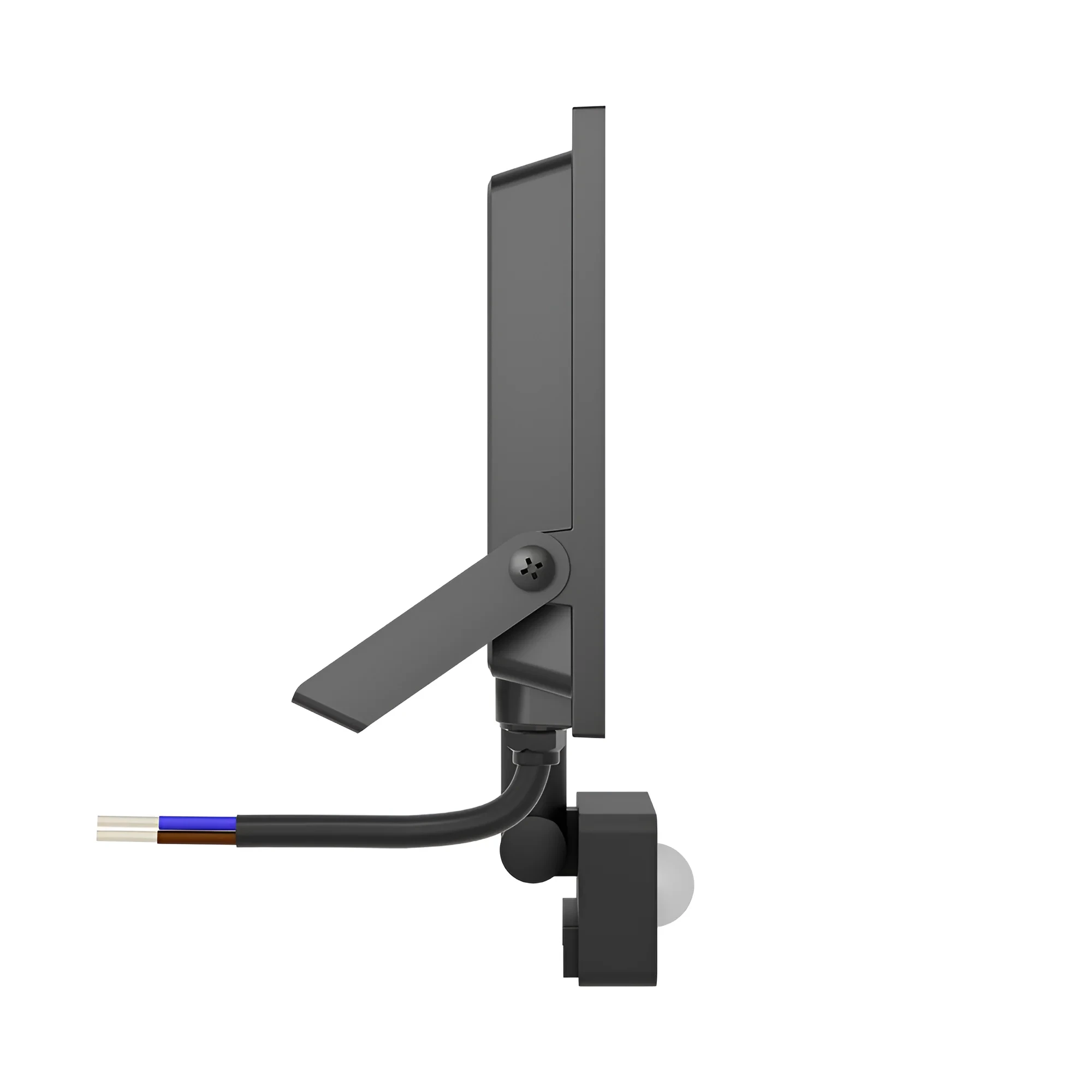 LED REFLEKTOR 50W CRNI 6500K IP54 SA SENZOROM — slika 4