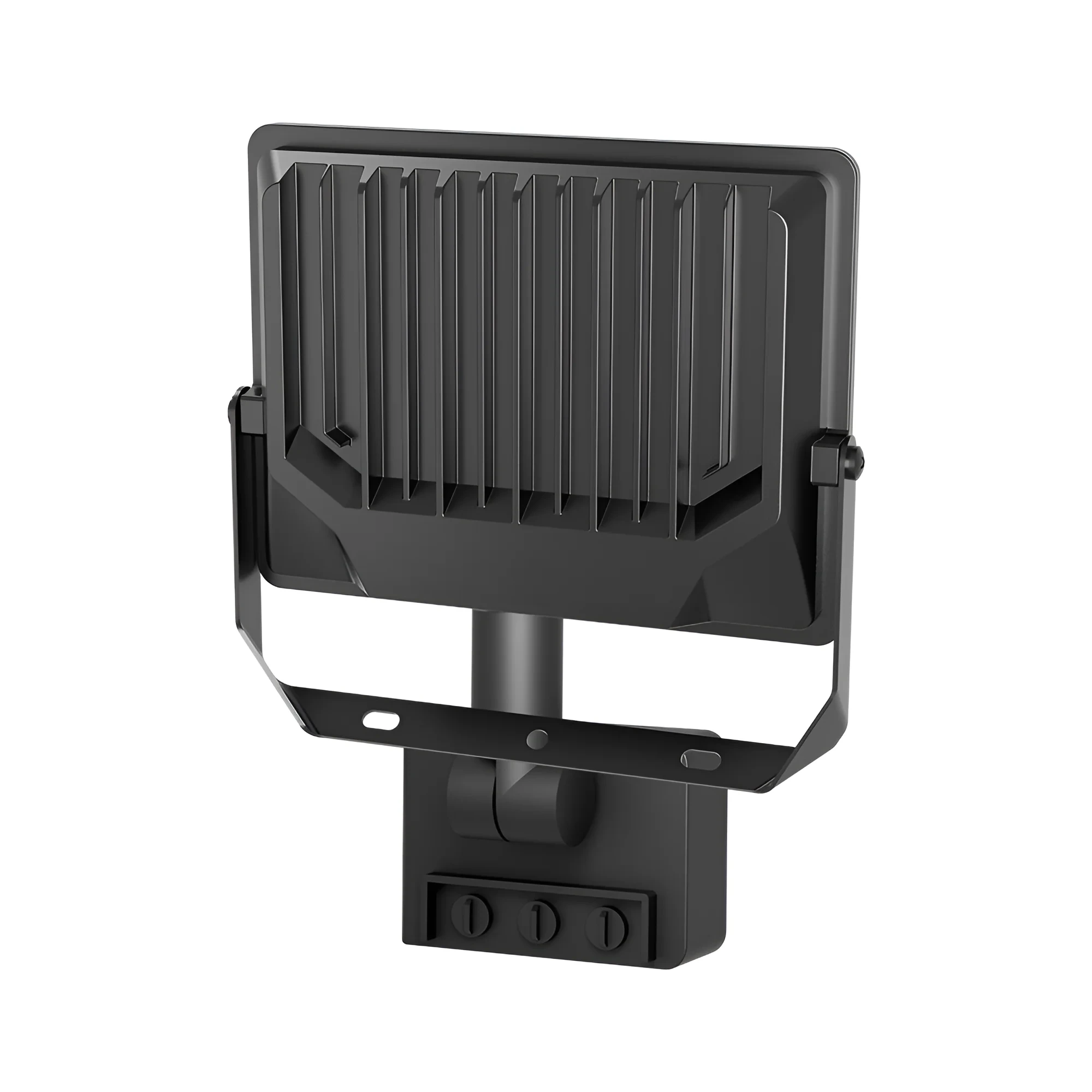 LED REFLEKTOR 50W CRNI 6500K IP54 SA SENZOROM — slika 5