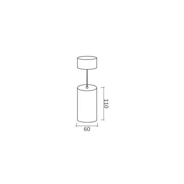 Visilica AFS105-1V WH — slika 2