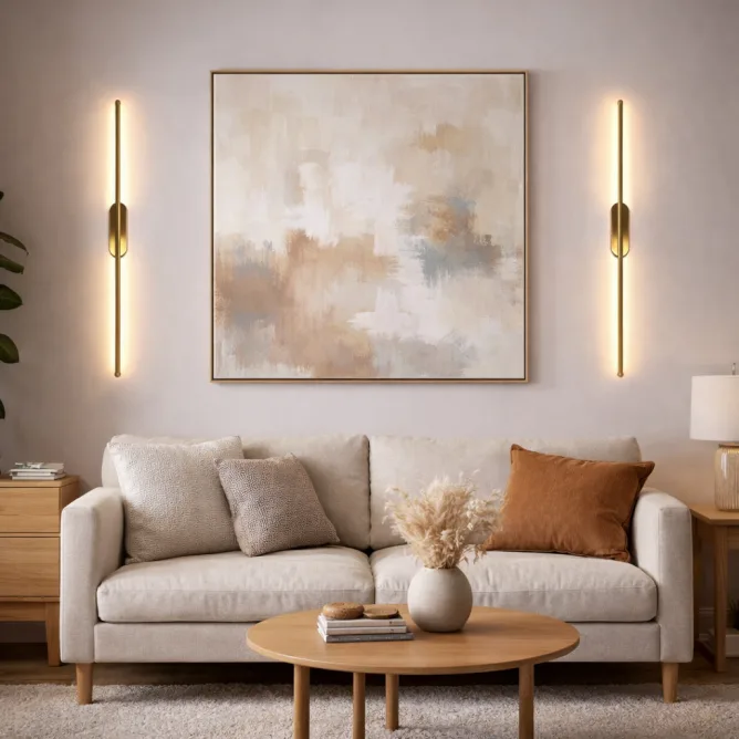 SOLEA 55 ZIDNA LAMPA 12W 3000K ZLATO — slika 2